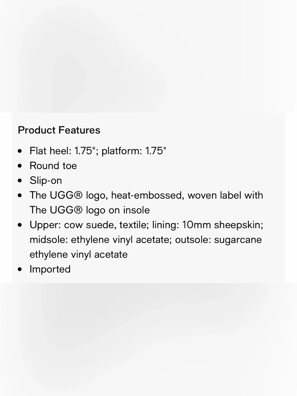 UGG Chestnut Mule with Red and Cream Knit Trim - Picture 2 of 8
